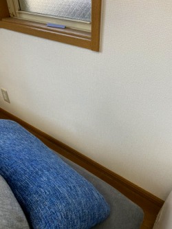 カベ穴 補修 完成 カベ穴 補修 完成
