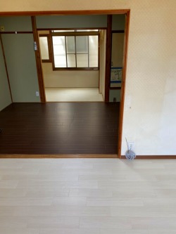 畳からクッションフロア 完了 畳からクッションフロア 完了