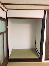 床の間 張替え後 よみがえる 綺麗 床の間 張替え後 よみがえる 綺麗