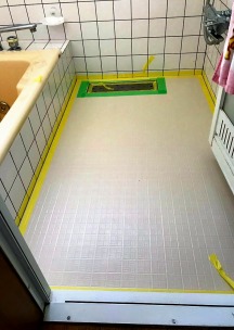 お風呂のタイル張替え 作業工程 お風呂のタイル張替え 作業工程