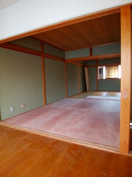 畳の撤去作業 畳の撤去作業