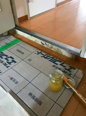 巾木 補修前 巾木 補修前