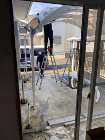 上の屋根の部分から取り外し 上の屋根の部分から取り外し