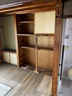 京 町屋 2階 before 昔ながらの棚 京 町屋 2階 before 昔ながらの棚