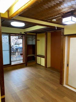 京 町屋 棚 撤去 クロス張替え 町屋の風情を残しつつ内装工事 京 町屋 棚 撤去 クロス張替え 町屋の風情を残しつつ内装工事