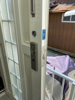 鍵の取り換え前 鍵の取り換え前