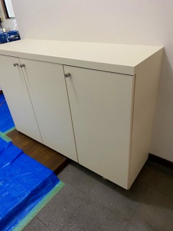 下駄箱 補修完成 下駄箱 補修完成