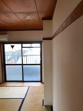たたみ張り替え前 日焼けした畳 たたみ張り替え前 日焼けした畳