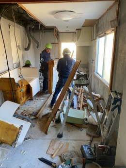 スケルトン工事 マンションリノベーション スケルトン工事 マンションリノベーション
